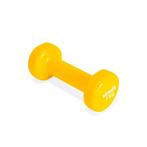 VirtuFit Vinyl Dumbbell Pro - 1 kg - Geel, Verzenden, Nieuw, Dumbbell