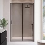Douchewand Calgary 120 x 190 cm - Getint - Zwart, Verzenden, Nieuw, Douche