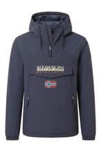 Napapijri Jas in maat 3XL Blauw, Kleding | Dames, Jassen | Winter, Napapijri, Verzenden, Zo goed als nieuw, Blauw