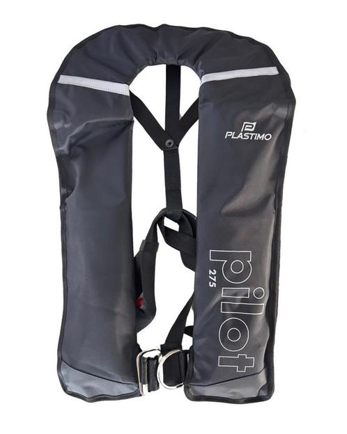 Plastimo Pilot Reddingsvest - 275N - ZWART, Watersport en Boten, Accessoires en Onderhoud, Ophalen of Verzenden