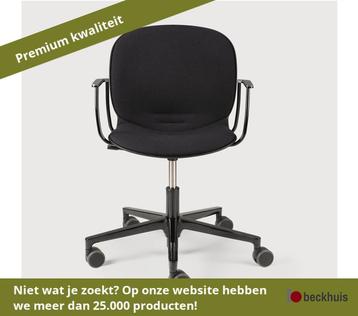 RBM Noor bureaustoel van Ethnicraft - Zwart beschikbaar voor biedingen