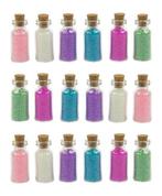 Set van 18 mini flesjes met decozand (type 2), Nieuw, Ophalen of Verzenden