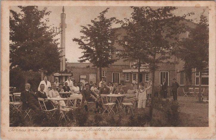 SOESTDUINEN - Terras van het Vacantieoord Zomers Buiten t..., Verzamelen, Ansichtkaarten | Nederland, Verzenden