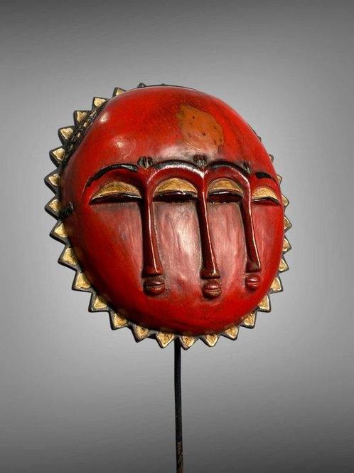 Masker - Baule - Ivoorkust (Zonder Minimumprijs), Antiek en Kunst, Kunst | Niet-Westerse kunst