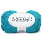 DROPS Cotton Light Uni Colour - 14 donker turkoois - Katoe, Ophalen of Verzenden, Nieuw
