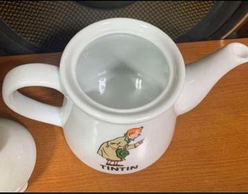 Hergé - 1 Keramiek - Tintin - Théière Chiba Bank (Japon) - beschikbaar voor biedingen