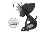 Hauck Rapid 4D Kinderwagen - Zwart, Verzenden, Zo goed als nieuw