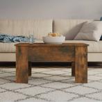 vidaXL Salontafel 79x49x41 cm bewerkt hout gerookt, Minder dan 50 cm, 50 tot 100 cm, Verzenden, Nieuw