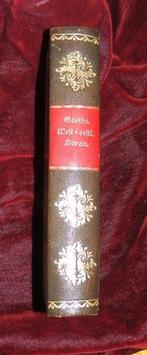 Johann Wolfgang von Goethe - West-östlicher Divan - 1819, Antiek en Kunst