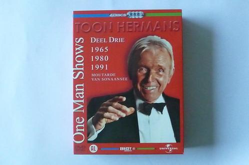 Toon Hermans - One Man Shows Deel 3 (4 DVD), Cd's en Dvd's, Dvd's | Cabaret en Sketches, Verzenden