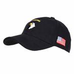 Baseballcap Airborne zwart NIEUW, Ophalen of Verzenden, Nieuw
