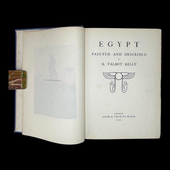 Talbot Kelly - Egypt Painted and Described - 1902, Antiek en Kunst, Antiek | Boeken en Bijbels