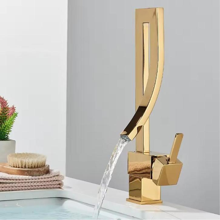 Wastafelkraan ééngreeps met mengfunctie voor badkamer, Huis en Inrichting, Badkamer | Badkamermeubels, Nieuw, Verzenden