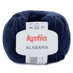 Katia Alabama - 05 marineblauw - Katoen/Acryl Garen, Hobby en Vrije tijd, Breien en Haken, Ophalen of Verzenden, Nieuw