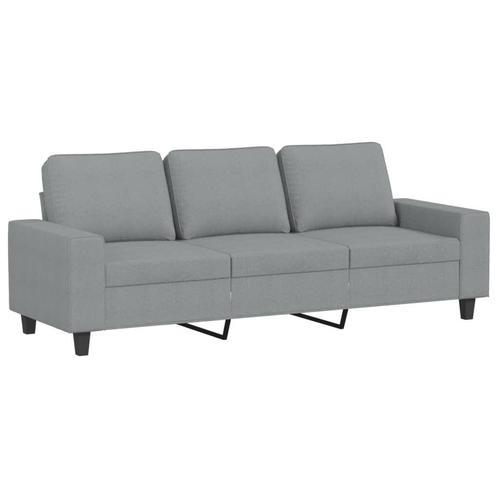 Driezitsbank 180cm Lichtgrijs - Retourdeal! 42% Korting, Huis en Inrichting, Banken | Bankstellen, 200 tot 250 cm, 75 tot 100 cm