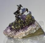 Mijnwerkers op natuursteen 10% extra korting, Verzamelen, Mineralen en Fossielen, Verzenden, Overige typen