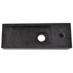 Wiesbaden Raw - Fontein - Rechts - 38x14x8cm - Hardsteen, Ophalen of Verzenden, Nieuw