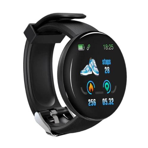 Originele D18 Smartwatch Curved HD Smartphone Fitness Sport, Sieraden, Tassen en Uiterlijk, Smartwatches, Nieuw, Verzenden