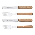 RÖR Solingen Ontbijtmes Buckels - Lemmet 11.5 cm - Set me.., Ophalen of Verzenden, Nieuw