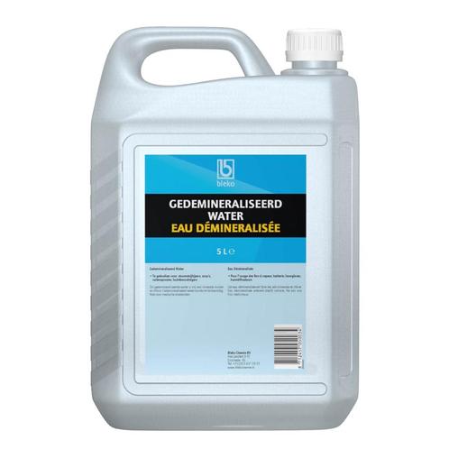 Bleko gedemineraliseerd water 5 liter, can, Doe-het-zelf en Verbouw, Overige Doe-het-zelf en Verbouw, Nieuw, Verzenden