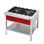 GGM Gastro | Pannenkoeken gasfornuis - 8 kW - 2 branders |, Witgoed en Apparatuur, Fornuizen, Verzenden, Nieuw, Inbouw