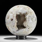 GEEN RESERVEPRIJS - Prachtig paar witte druzy en, Antiek en Kunst, Kunst | Designobjecten