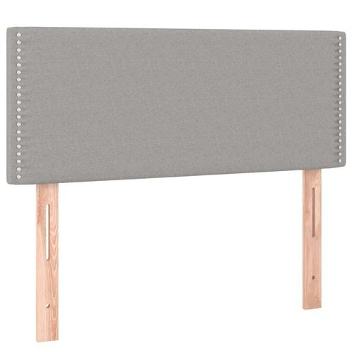 Hoofdbord 90x5 cm Lichtgrijs - OP = OP - Stijlvol!, Huis en Inrichting, Slaapkamer | Bedden, 90 cm, Verstelbaar, Grijs, Nieuw