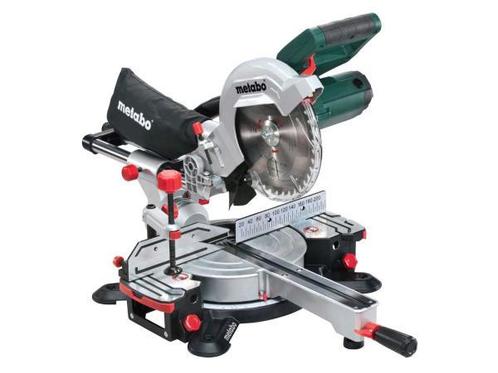 Veiling - Metabo afkortzaag KGS 216 M, Doe-het-zelf en Verbouw, Gereedschap | Zaagmachines