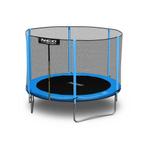 Trampoline - 312 cm - blauw - met ladder en buitenrand ne..., Kinderen en Baby's, Speelgoed | Buiten | Trampolines, Ophalen of Verzenden