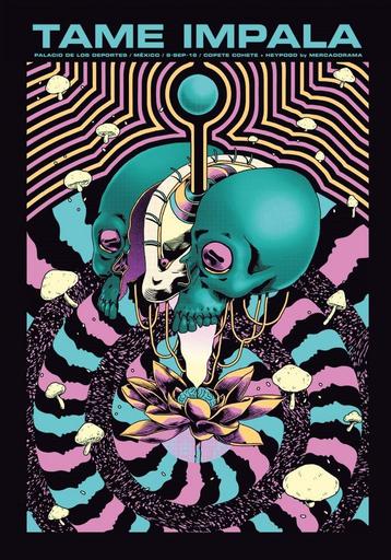 Posters - Poster Tame Impala - Mexico beschikbaar voor biedingen