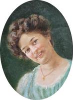 French school (XIX-XX) - Portrait of a Young Lady