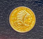 Rwanda. 10 FRW 2015  Indian Head, oro 1/200 Oz (.999)