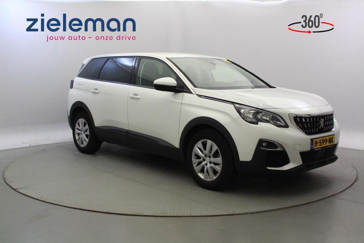 Zakelijke Lease |  Peugeot 5008 1.2 PureTech Executive 7 Per, Auto's, Peugeot, Dealer onderhouden, Lease, Handgeschakeld, SUV of Terreinwagen