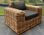 Sabuga lounge tuinstoel naturel rotan, Tuin en Terras, Tuinstoelen, Ophalen of Verzenden, Nieuw