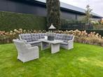 Prachtige diningeset met veel zitplaatsen, Tuin en Terras, Tuinsets en Loungesets, Meer dan 8 zitplaatsen, Zo goed als nieuw, Bank