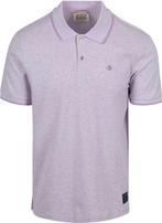 Scotch And Soda Melange Polo Purple maat L Heren, Maat 52/54 (L), Verzenden, Paars, Scotch and Soda