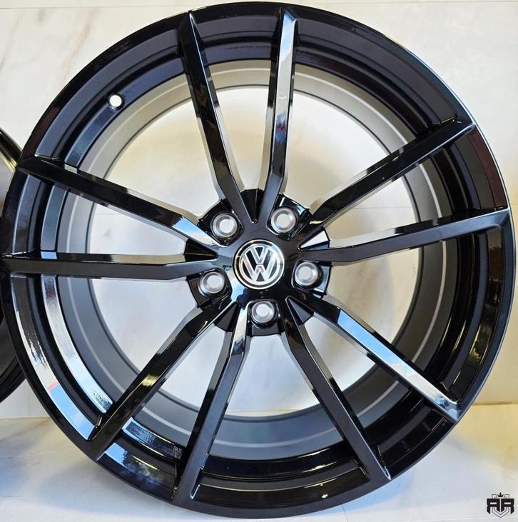 19 inch 5x112 JF Luxury F9390 Black Pretoria Velgen, Auto-onderdelen, Banden en Velgen, Velg(en), Nieuw, 19 inch, Ophalen of Verzenden