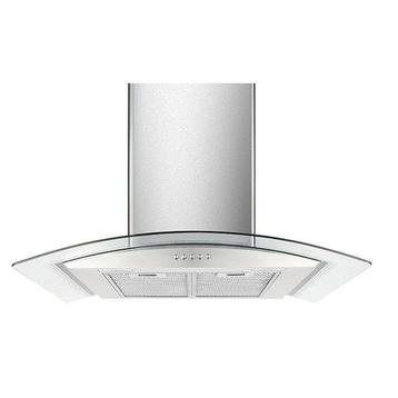 Afzuigkap - RVS met gebogen glas – 650 m³/u – 3 standen beschikbaar voor biedingen