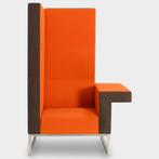 Palau Bricks designfauteuil - Oranje / grijs