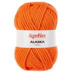 Katia Alaska - 50 oranje - Acryl Garen, Hobby en Vrije tijd, Breien en Haken, Ophalen of Verzenden, Nieuw