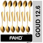Fako Bijoux® - Theelepel / Koffielepel Classic - 12cm - Goud, Huis en Inrichting, Keuken | Bestek, Nieuw, Verzenden