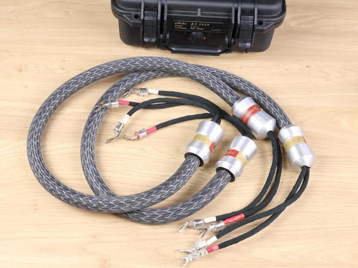 Kimber Kable Select KS-3038 AG highend silver audio speaker, Audio, Tv en Foto, Audiokabels en Televisiekabels, Overige kabels