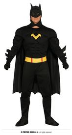 Batman kostuum gespierd, Nieuw, Feestartikel, Verzenden