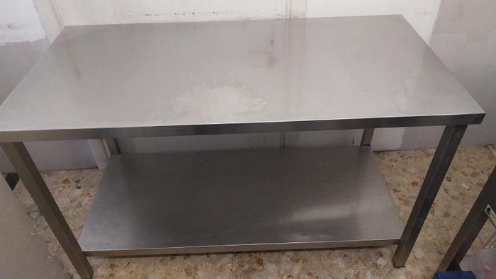 Unknown - Werkbank - Roestvrij staal, Antiek en Kunst, Antiek | Wandborden en Tegels