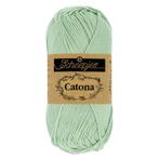 Scheepjes Catona 50g - 402 Silver Green, Ophalen of Verzenden, Nieuw, Breien of Haken, Wol of Garen