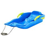 vidaXL Slee met remmen 87x40x18 cm polypropeen blauw, Verzenden, Nieuw