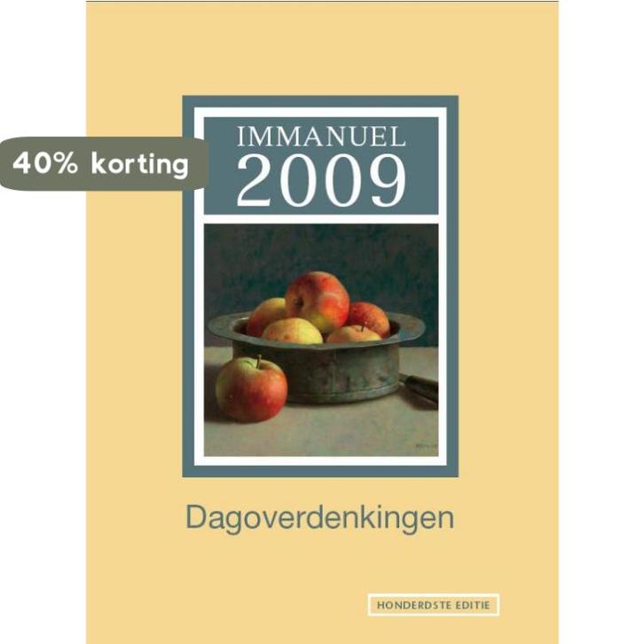 KALENDER IMMANUEL - dagoverdenkingen NBG51 9789072572776, Boeken, Godsdienst en Theologie, Gelezen, Verzenden