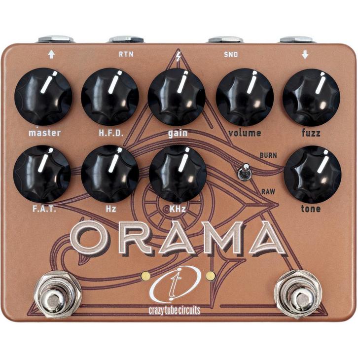Crazy Tube Circuits Orama Dual Channel Amp in a box / Fuzz, Muziek en Instrumenten, Effecten, Verzenden