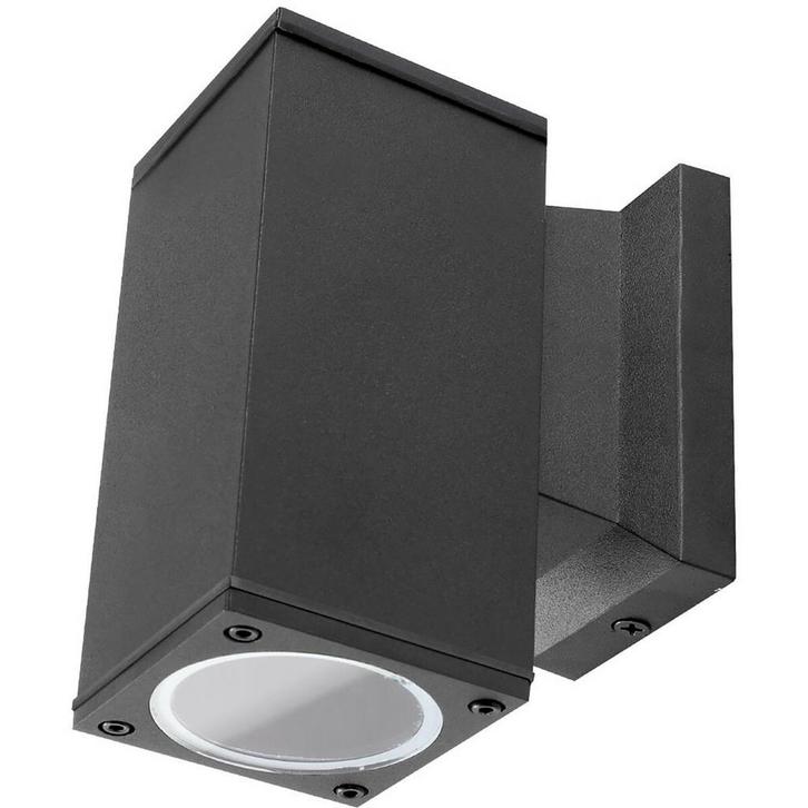 LED Tuinverlichting - Wandlamp Buiten - Aigi Wally Down -, Tuin en Terras, Buitenverlichting, Hanglamp, Nieuw, Led, IJzer, Ophalen of Verzenden