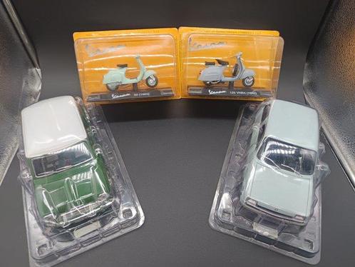 mini coope c-Renaul vespa 1:18 - Modelauto (4) - Renault, Hobby en Vrije tijd, Modelauto's | 1:5 tot 1:12